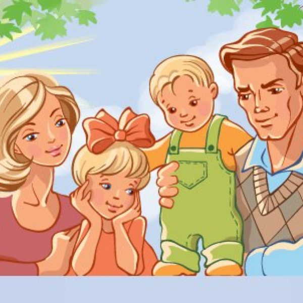 Картинки с изображением семьи для детского сада